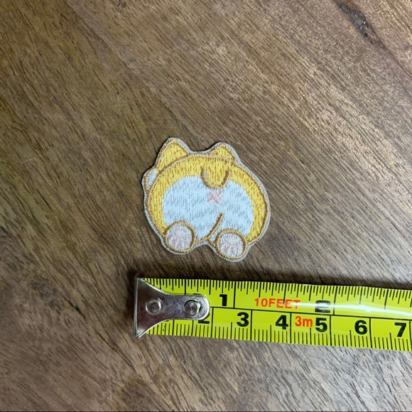 Corgi butt iron on patch - Picture 3 of 3